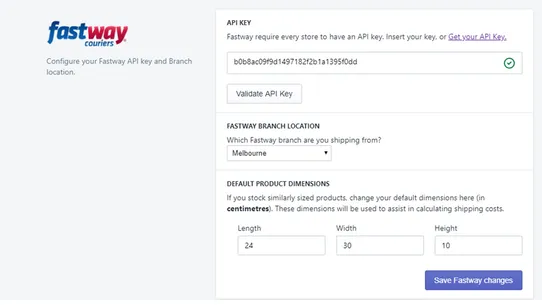 BOXY Australian Postal Prices screenshot