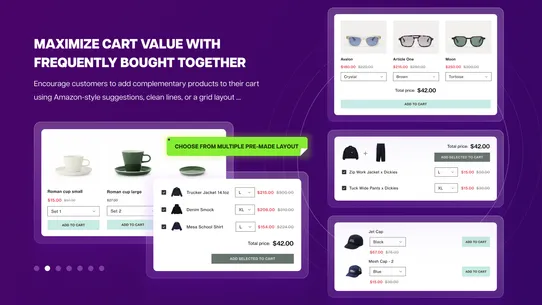 Tipo Related Products, Upsell screenshot