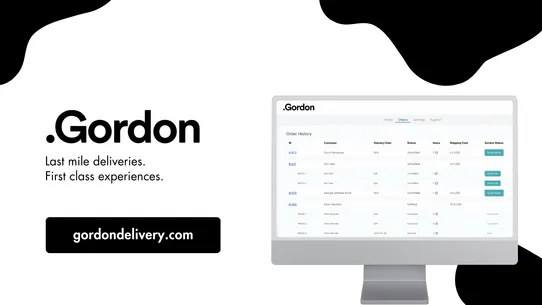 Gordon Delivery screenshot