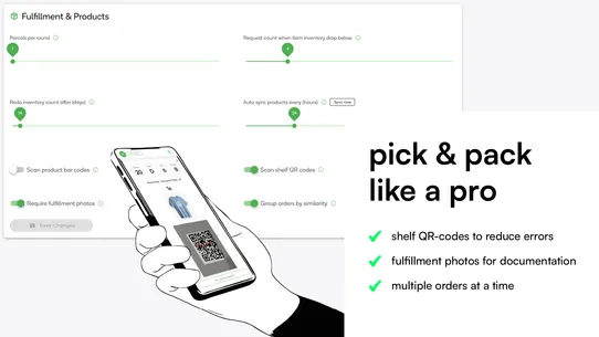 Fulfillment Hero screenshot