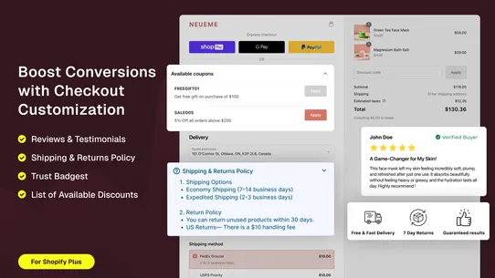 Wiz: Checkout Upsell &amp; Rules screenshot