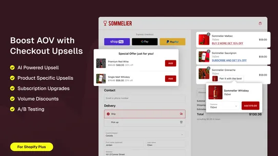 Wiz: Checkout Upsell &amp; Rules screenshot