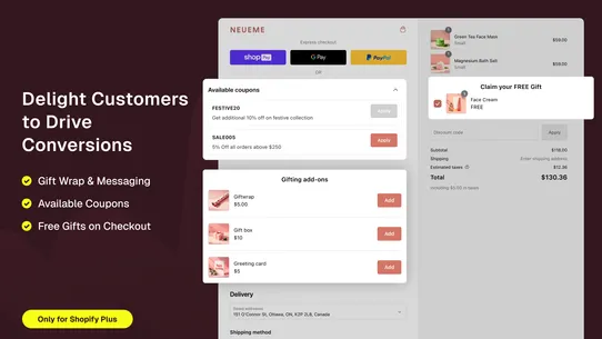 Wiz: Checkout Upsell &amp; Rules screenshot