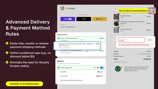 Wiz: Checkout Upsell &amp; Rules screenshot
