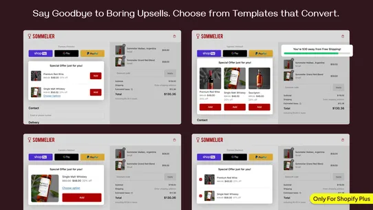 Checkout Wiz: Checkout upsells screenshot
