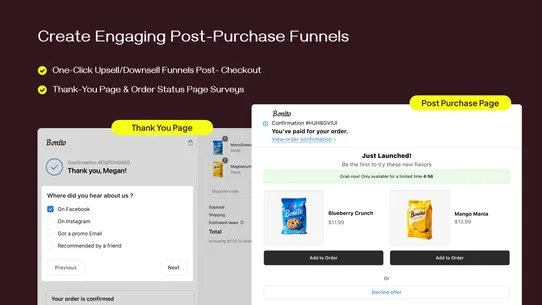 Checkout Wiz: Checkout upsells screenshot