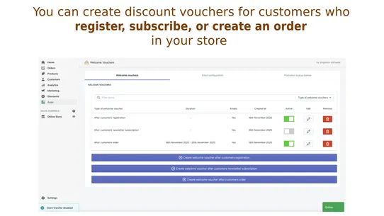 Singleton | Welcome Discounts screenshot