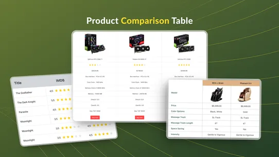 TablePress ‑ Data Tables screenshot