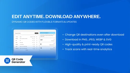 F: QR Code Generator screenshot