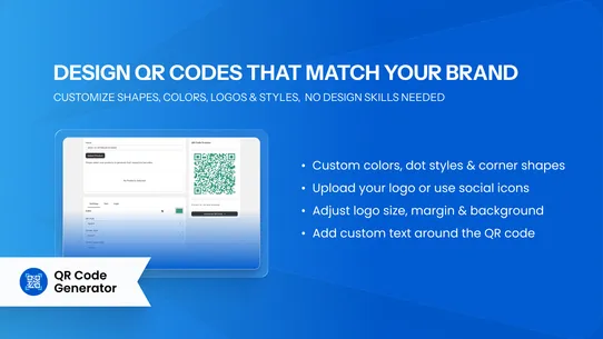 F: QR Code Generator screenshot
