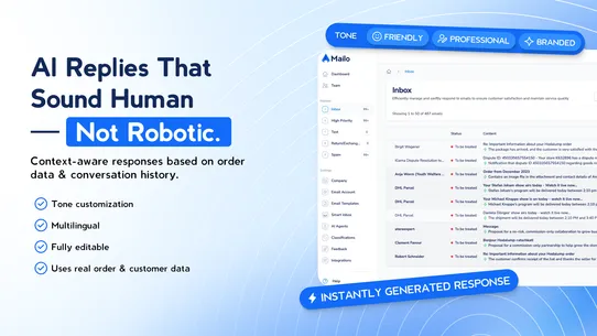 Mailo AI : E‑Mail Support AI screenshot