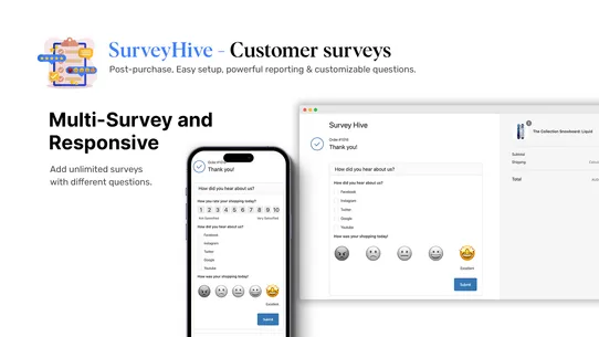 SurveyHive ‑ Customer Surveys screenshot