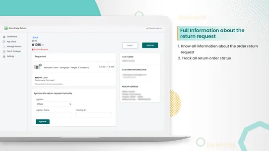 Accu Easy Return screenshot