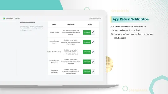 Accu Easy Return screenshot