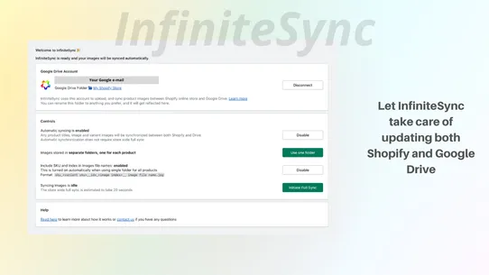 InfiniteSync:Easy Image Upload screenshot