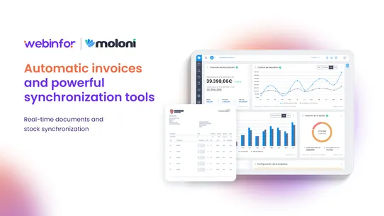 Moloni España screenshot