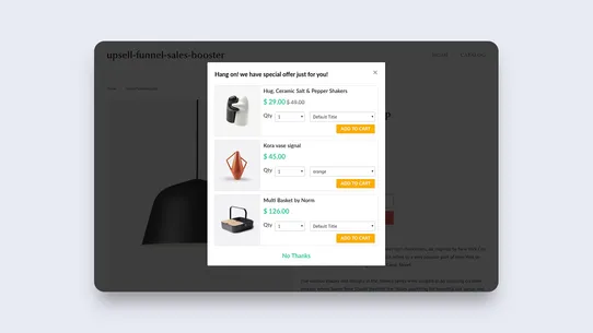 Upsell Funnel ‑ Sales Booster screenshot