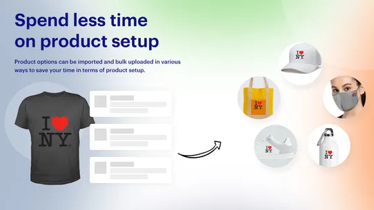 Riaxe Product Options screenshot