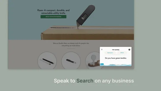 CONVA Voice Search screenshot