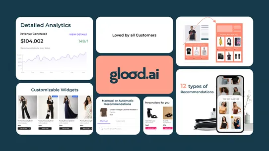 Glood Product Recommendations screenshot