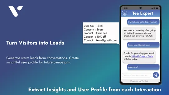 Verifast AI Sales Chatbot screenshot