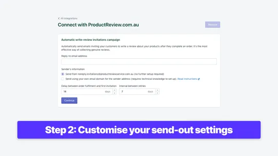 ProductReview.com.au Connect screenshot