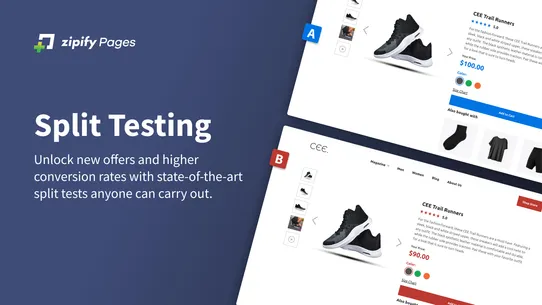 Zipify Landing Page Builder screenshot