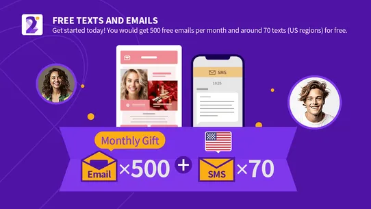 WinTwo AI SMS,Email Marketing screenshot