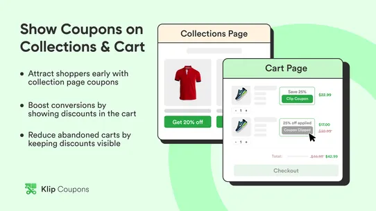 Klip Coupons: Product Discount screenshot