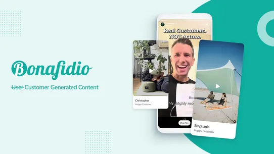 Bonafidio: UGC &amp; Testimonials screenshot