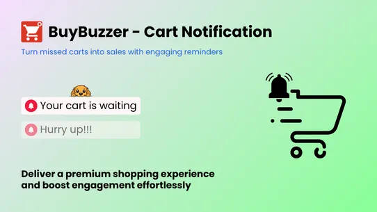 BuyBuzzer ‑ Cart Notification screenshot