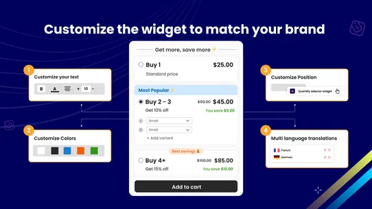 Volume Discounts — Dealeasy screenshot