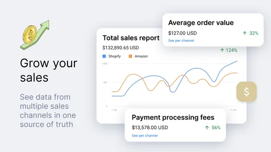 Synder Insights‑sales reports screenshot