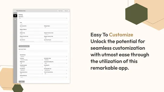 Ests Ups OAuth2.0 Shipping screenshot