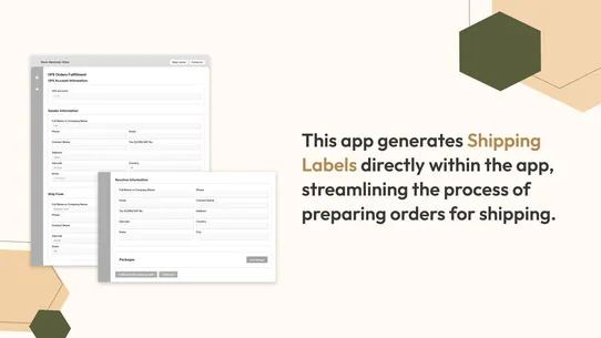 Ests Ups OAuth2.0 Shipping screenshot