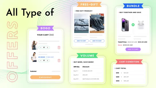 AIOD BOGO Gift Volume Discount screenshot