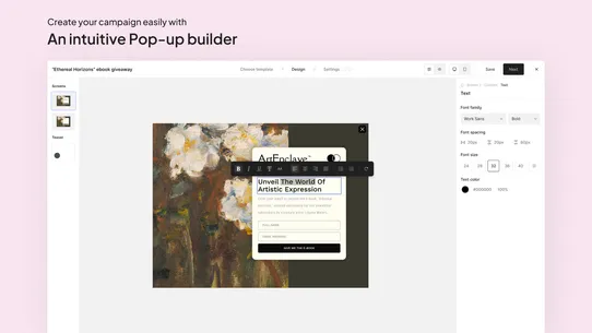 BearPop - Smart Popup Builder screenshot