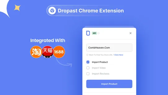 Dropast ‑ Taobao, Tmall &amp; 1688 screenshot