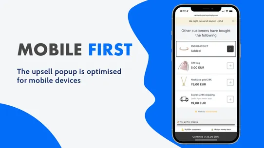 Island ‑ Product Page Upsell screenshot