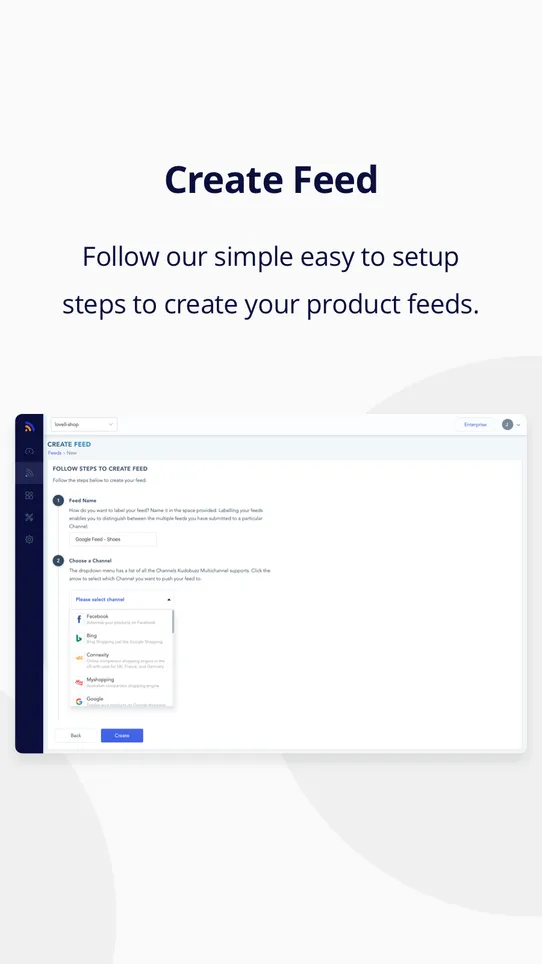 FG ‑ Product Feed Generator screenshot