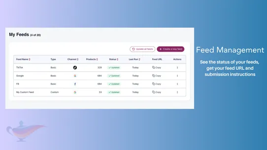 FeedGeni ‑ Product Feeds screenshot