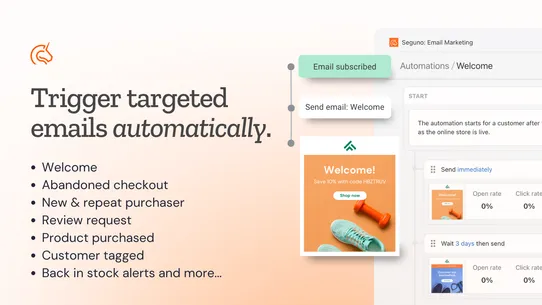 Seguno Email Marketing screenshot