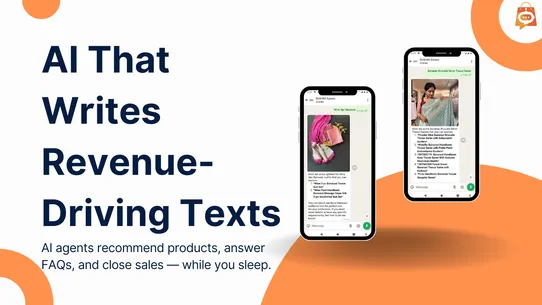 Mercuri: SMS, WhatsApp &amp; AI screenshot