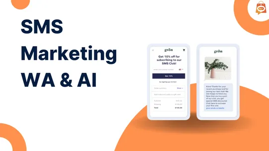SMS Marketing &amp; AI ‑ Mercuri screenshot