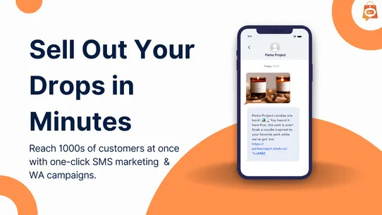 SMS Marketing &amp; AI ‑ Mercuri screenshot
