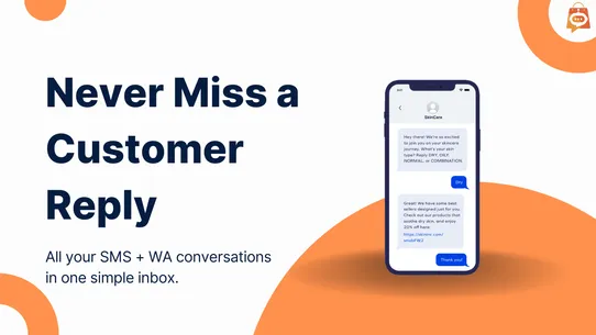 SMS Marketing &amp; AI ‑ Mercuri screenshot