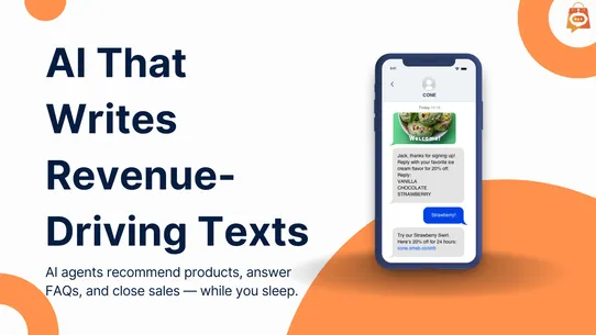 SMS Marketing &amp; AI ‑ Mercuri screenshot