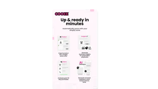 Cooee ‑ CRO, Popup, Real time screenshot