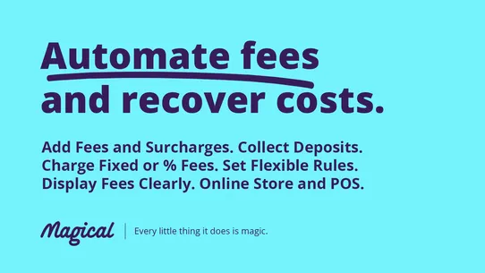 Magical Fees &amp; Surcharges screenshot