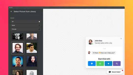 Live Chat by Elfsight screenshot